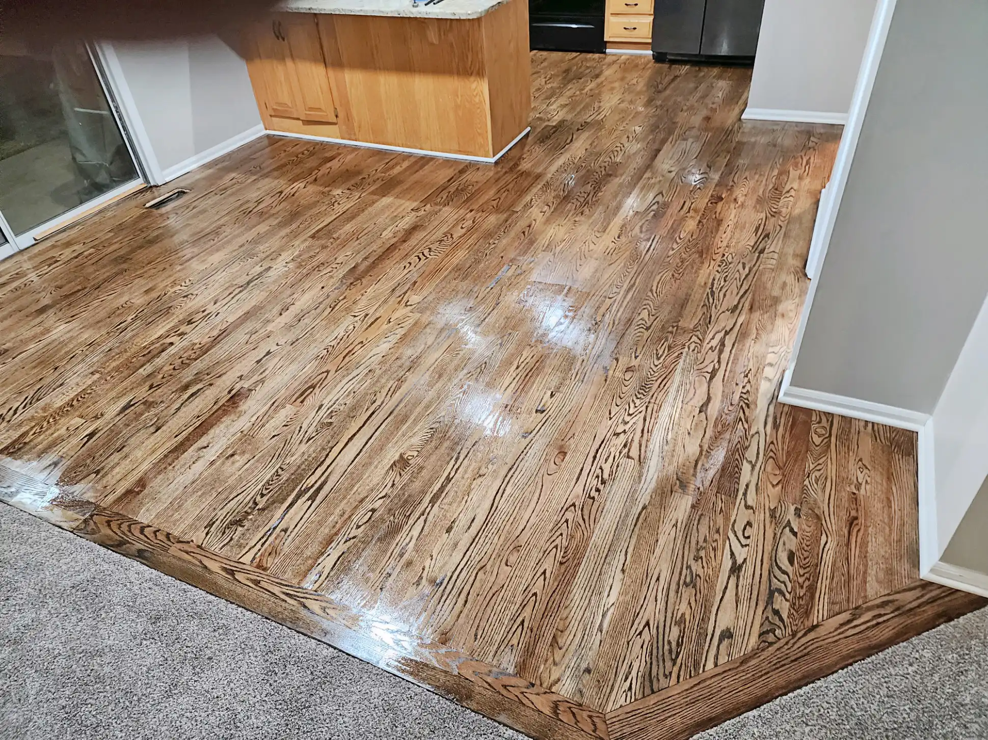 Engineered hardwood flooring