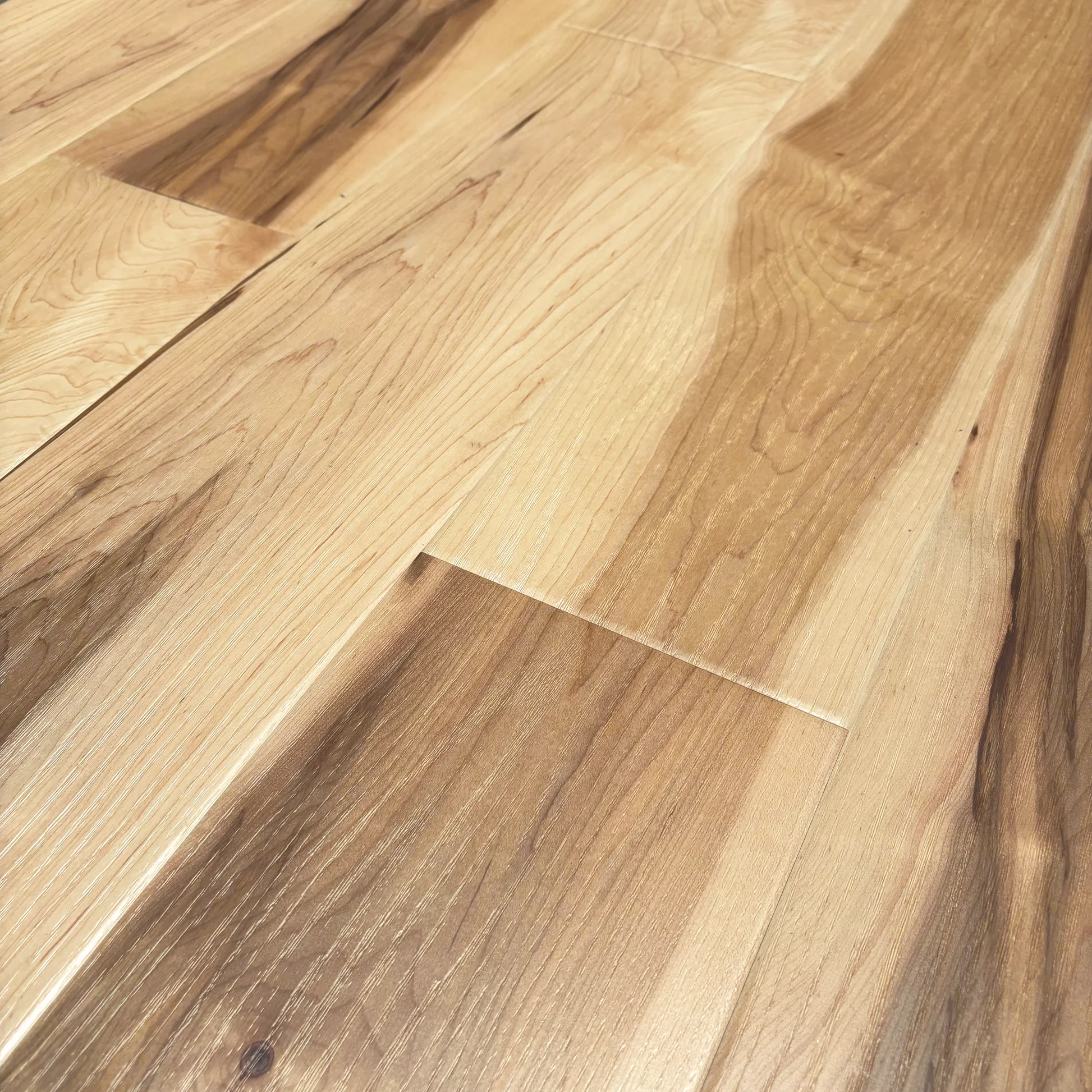 Maple hardwood flooring