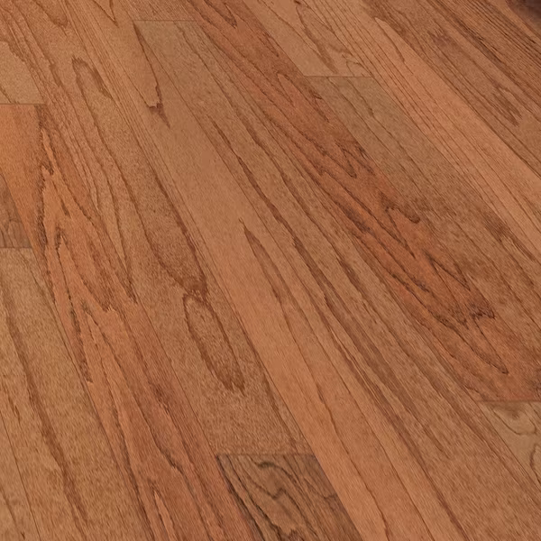 Oak hardwood flooring